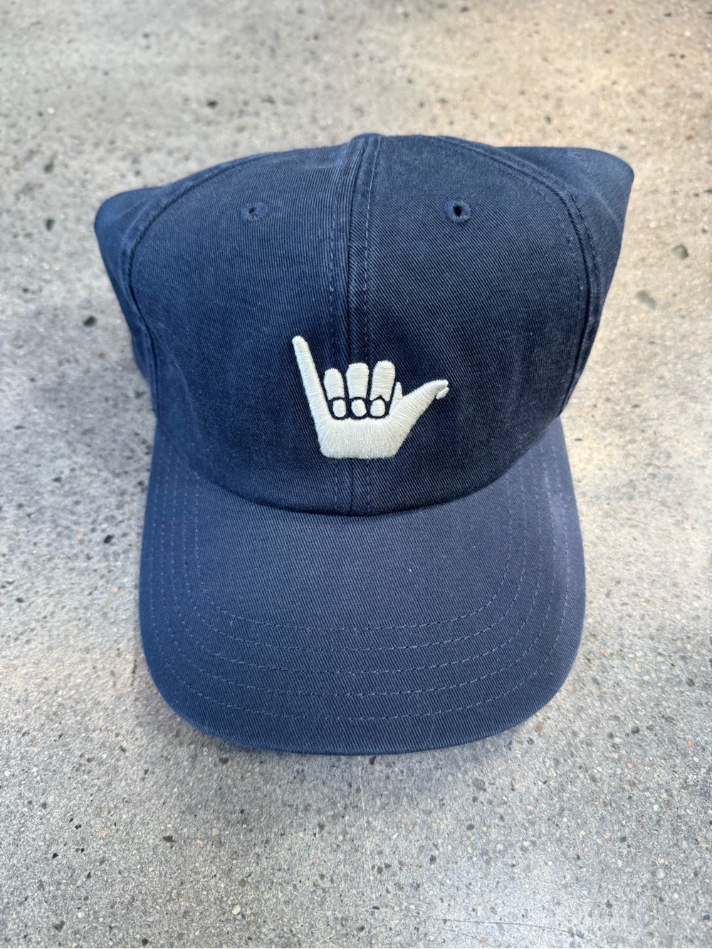 Toes on the Nose Shaka Embroidered Baseball Cap